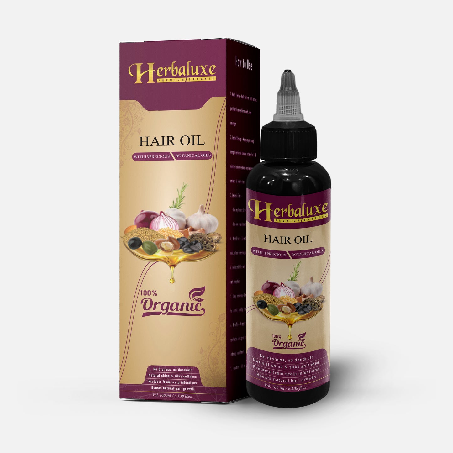 Herbaluxe Hair Oil